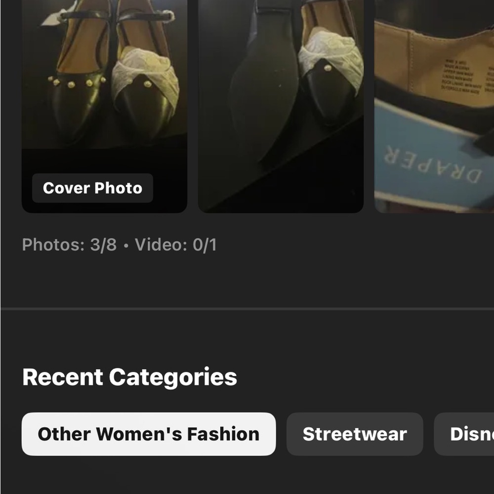 Draper James Black and Gold Flats for Effortless Style